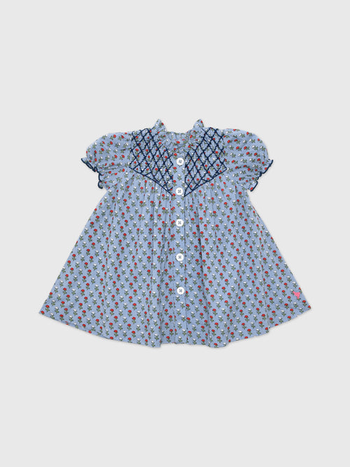 Pink Chicken Baby Girls' Lucia Dress Set - Saint Bernard