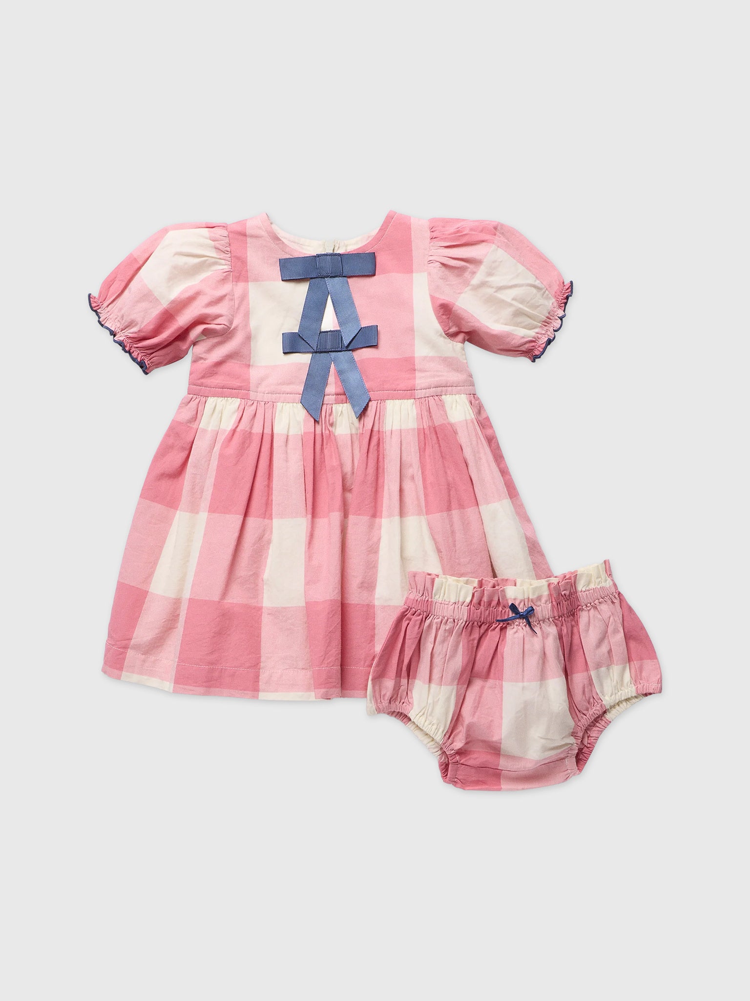 Pink Chicken Baby Girls' Hermione Dress Set - Saint Bernard
