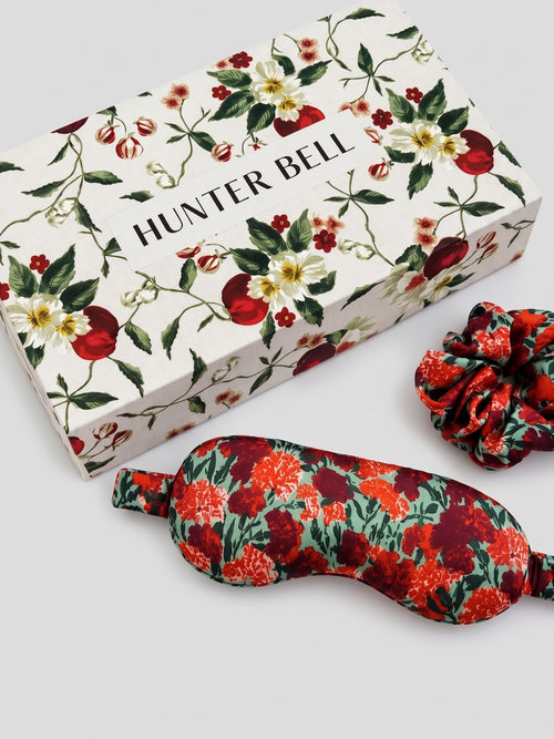 Hunter Bell Blossom Eye Mask & Scrunchie Set