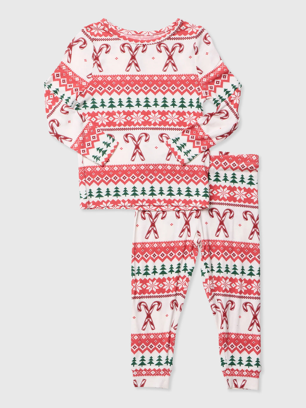 Pink Chicken Kids' Bamboo Pajama Set - Saint Bernard