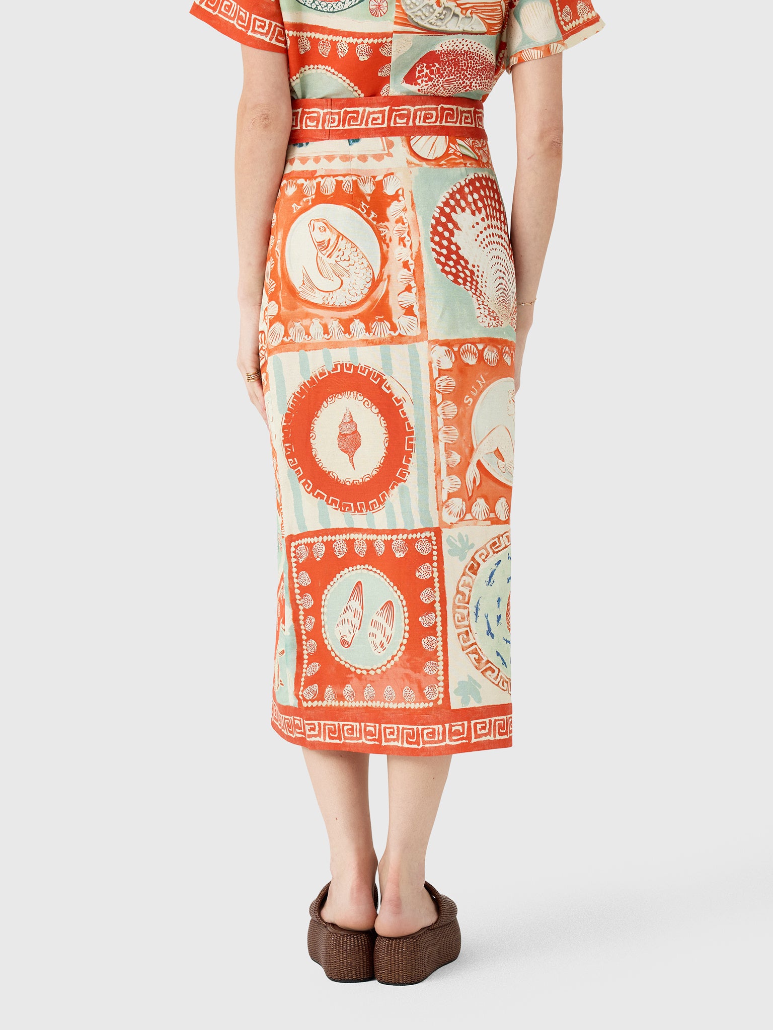 Hunter Bell Women's Paloma Wrap Skirt - Saint Bernard