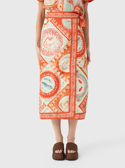 Hunter Bell Women's Paloma Wrap Skirt