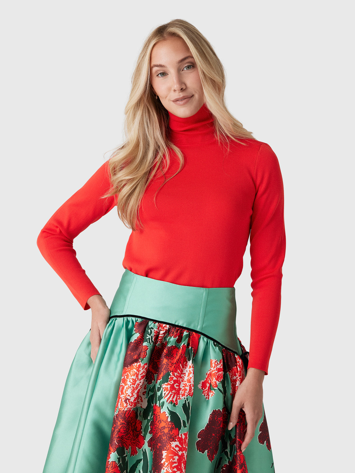 Hunter Bell Women's Roen Turtleneck - Saint Bernard
