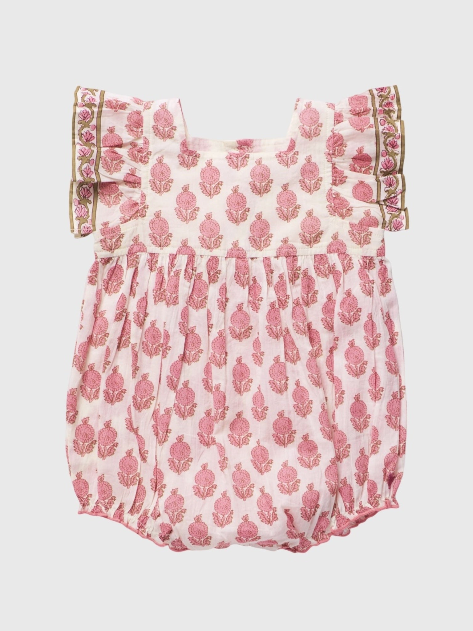 Pink Chicken Baby Girls' Elsie Bubble - Saint Bernard