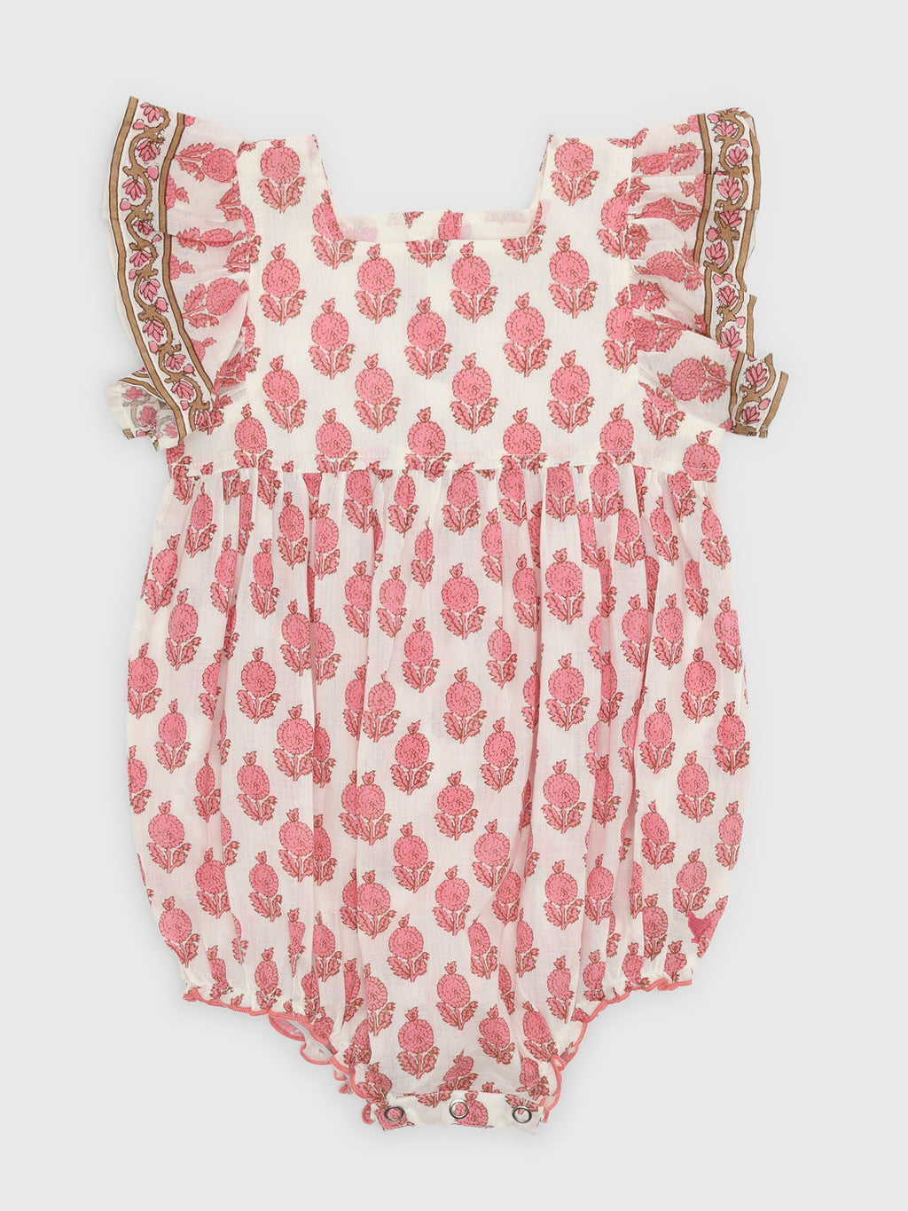 Pink Chicken Baby Girls' Elsie Bubble - Saint Bernard