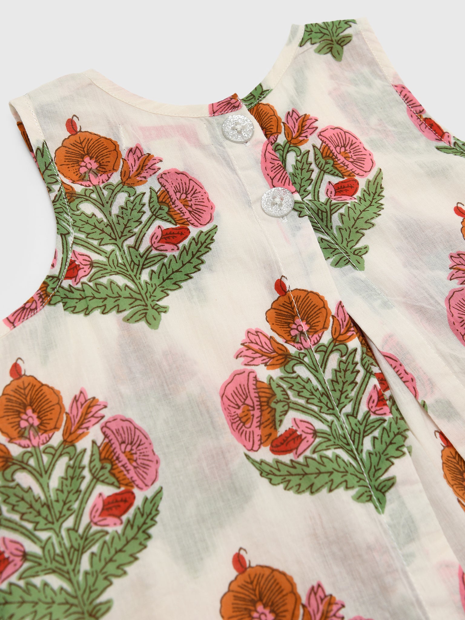 Pink Chicken Baby Girls' Jaipur Set - Saint Bernard