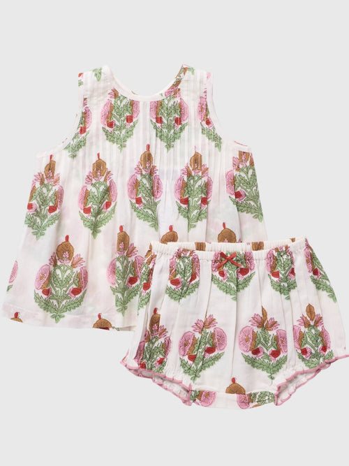 Pink Chicken Baby Girls' Jaipur Set