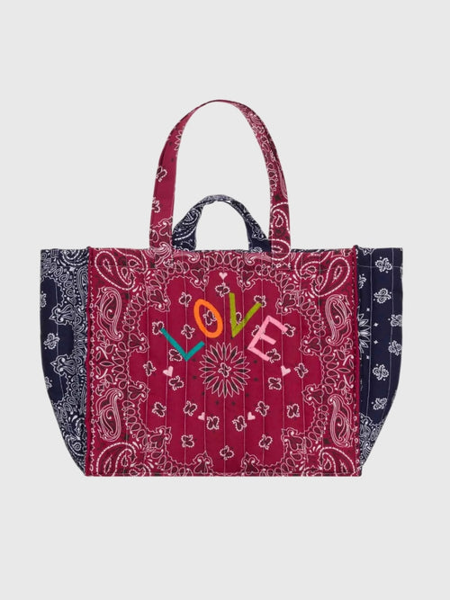 Call It By Your Name Maxi Quilted Cabas Tote Bag