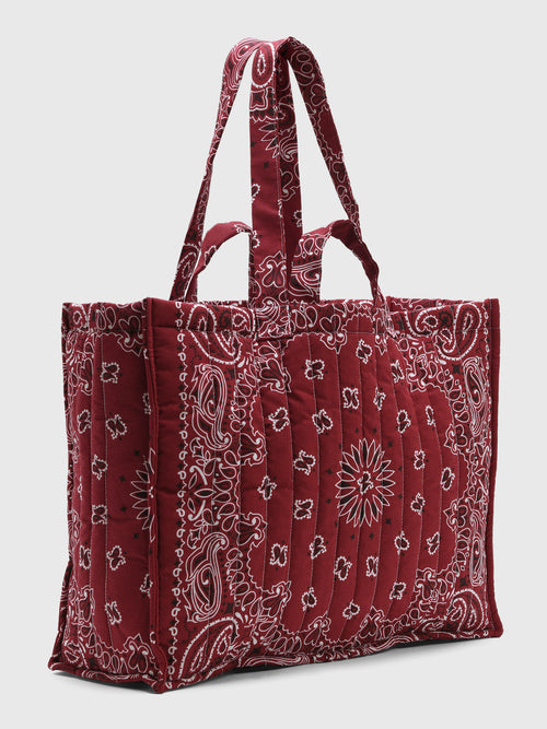 Call It By Your Name Maxi Quilted Cabas Tote Bag