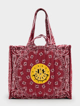 Call It By Your Name Maxi Quilted Cabas Tote Bag - Saint Bernard