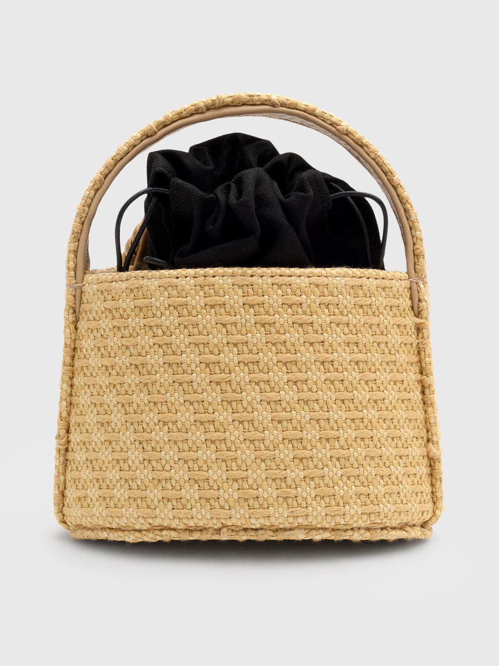 Destree Mini Gunther Straw Passementerie Bag - Saint Bernard