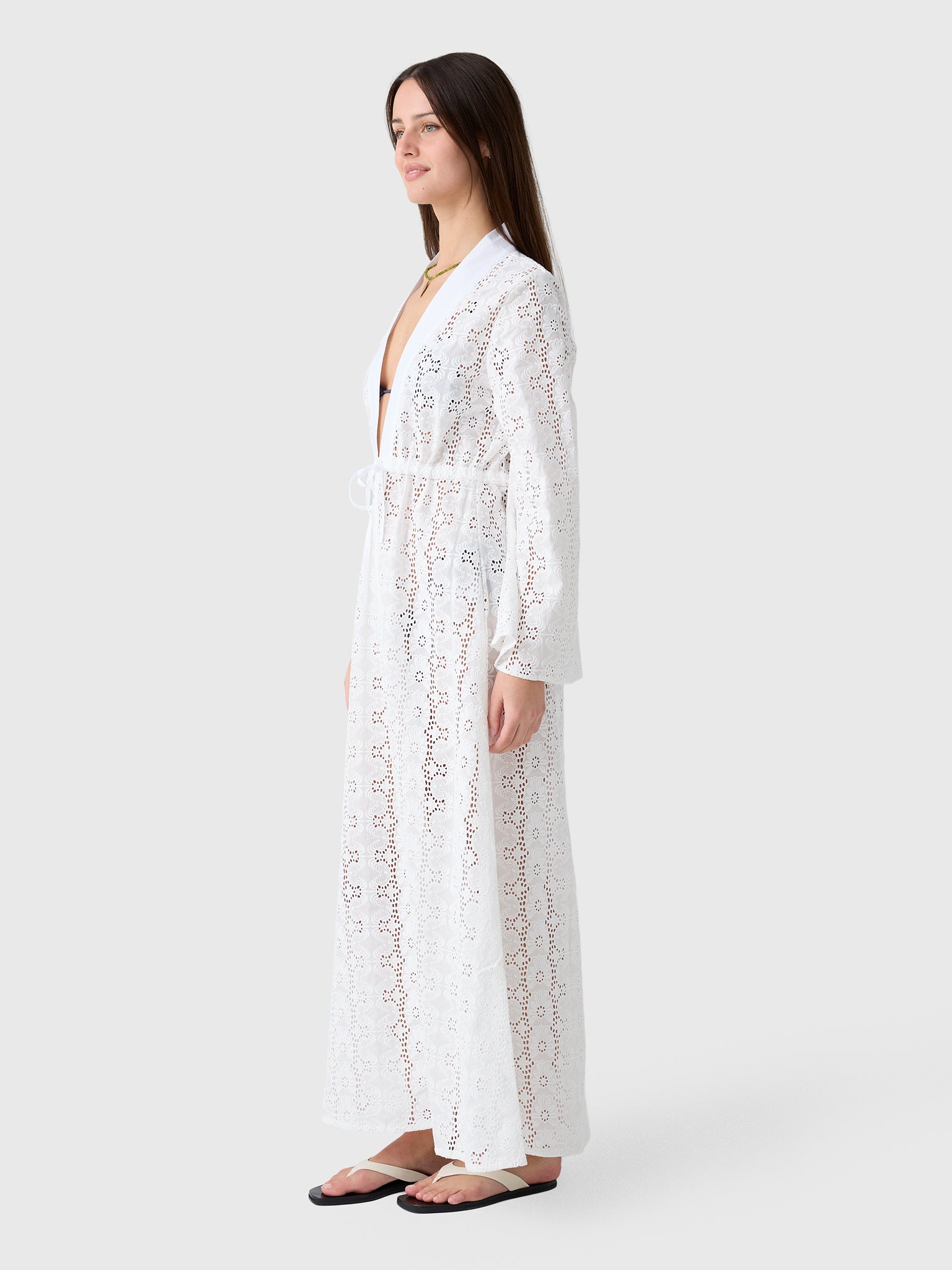 Destree Women's Otani Embroidery Dress - Saint Bernard