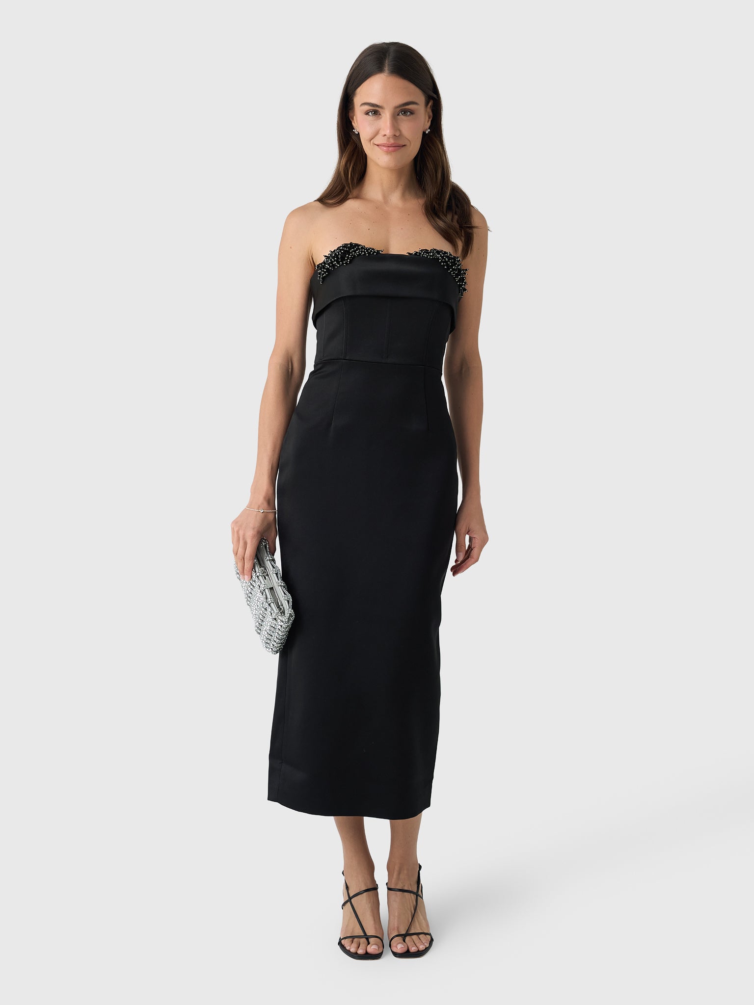 Rachel Gilbert Women's Laira Corset Dress - Saint Bernard