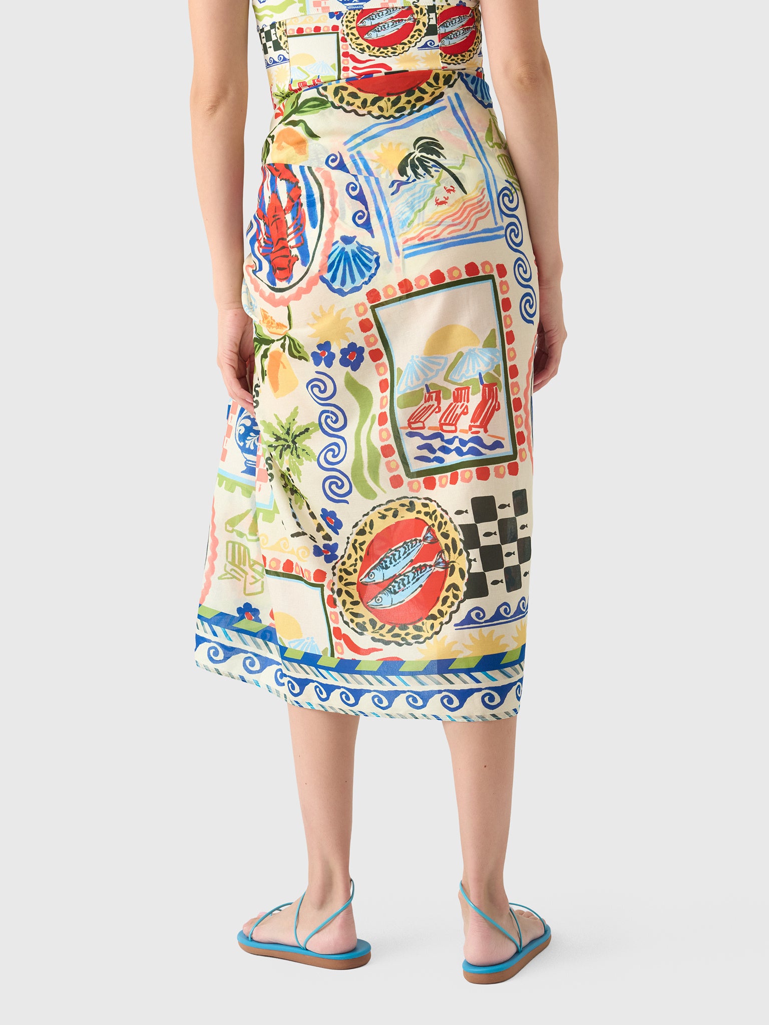 Hunter Bell Women's Sarong - Saint Bernard