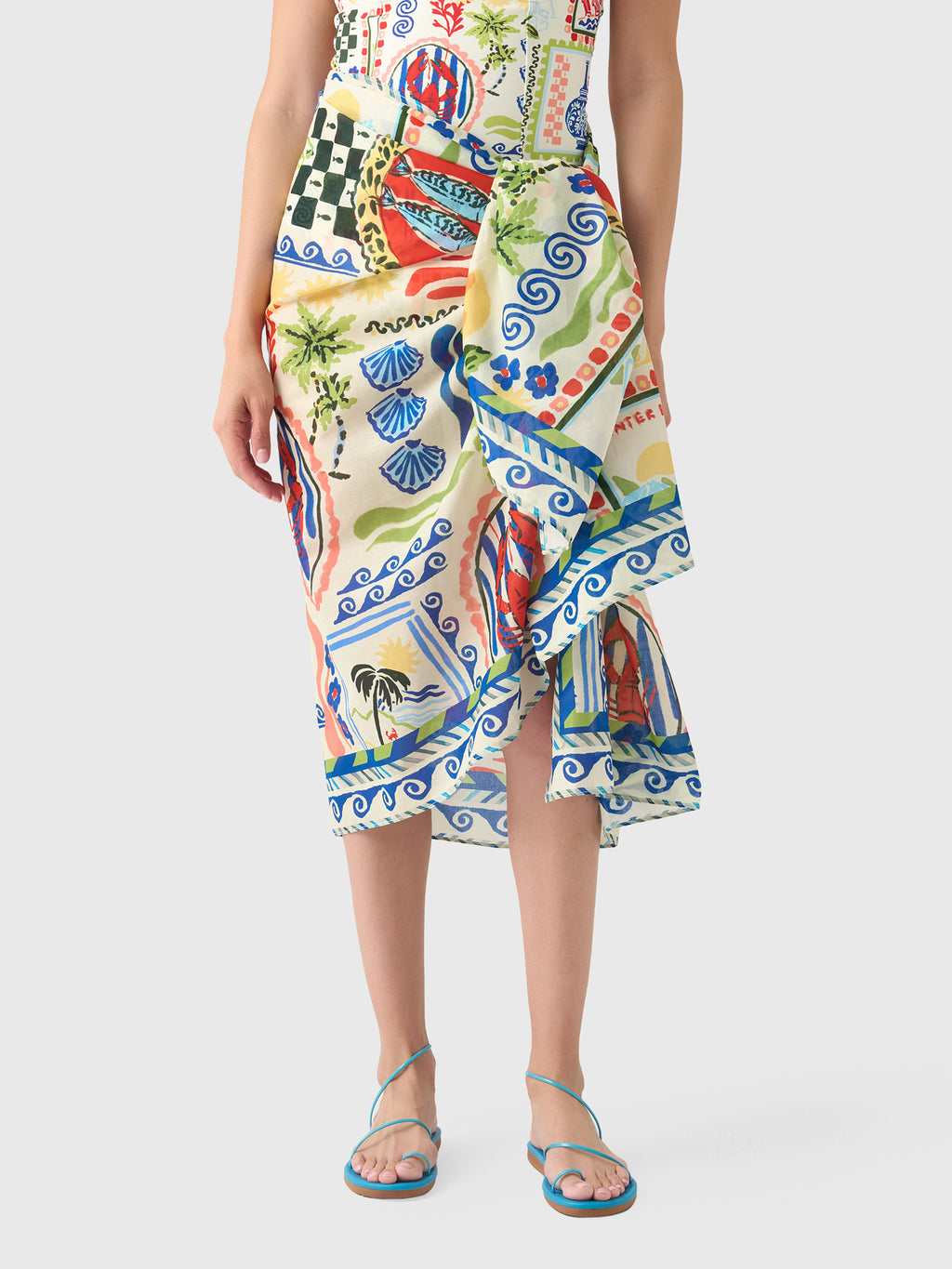 Hunter Bell Women's Sarong - Saint Bernard