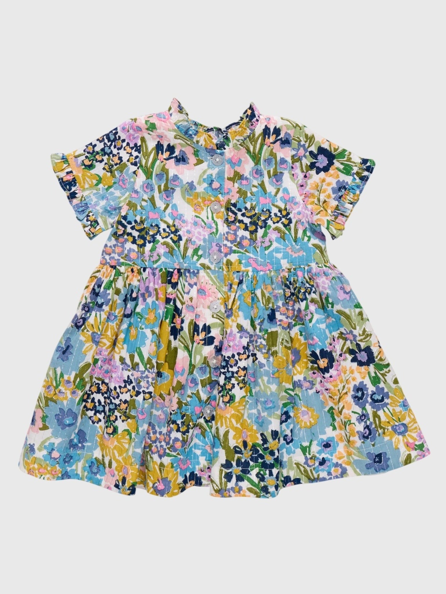 Pink Chicken Girls' Autumn Dress - Saint Bernard