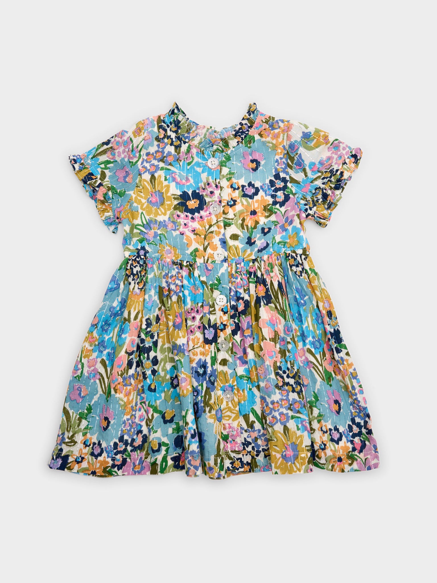 Pink Chicken Girls' Autumn Dress - Saint Bernard
