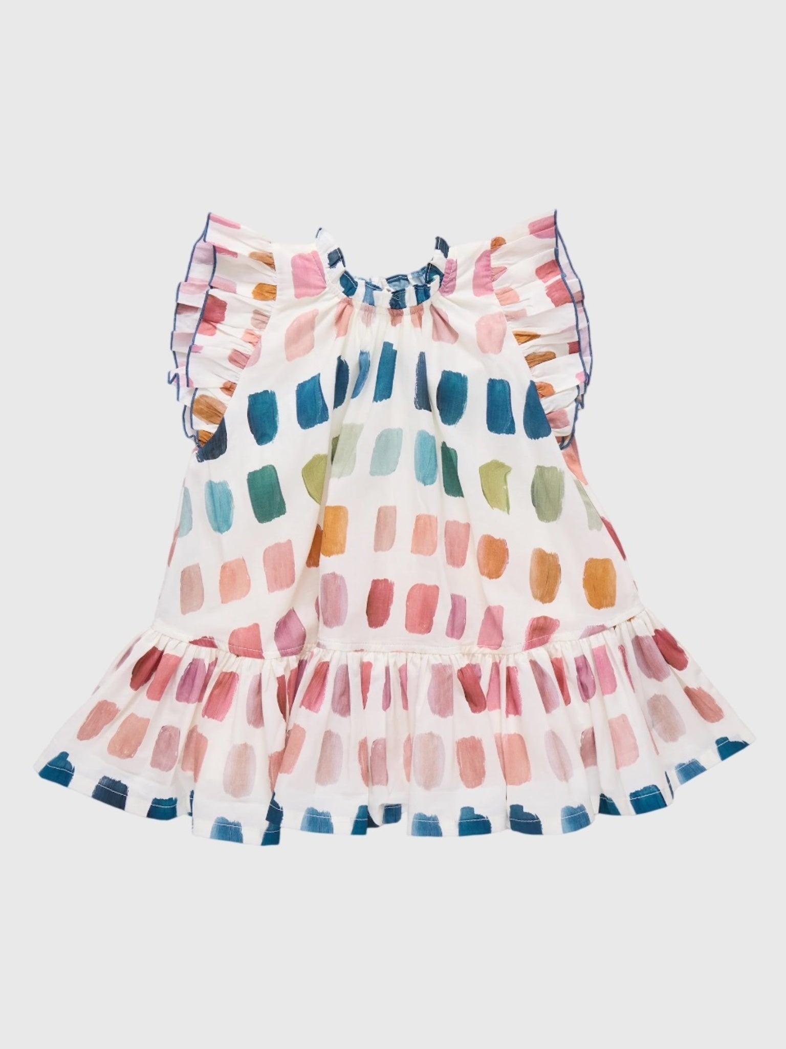 Pink Chicken Girls' Harper Dress - Saint Bernard