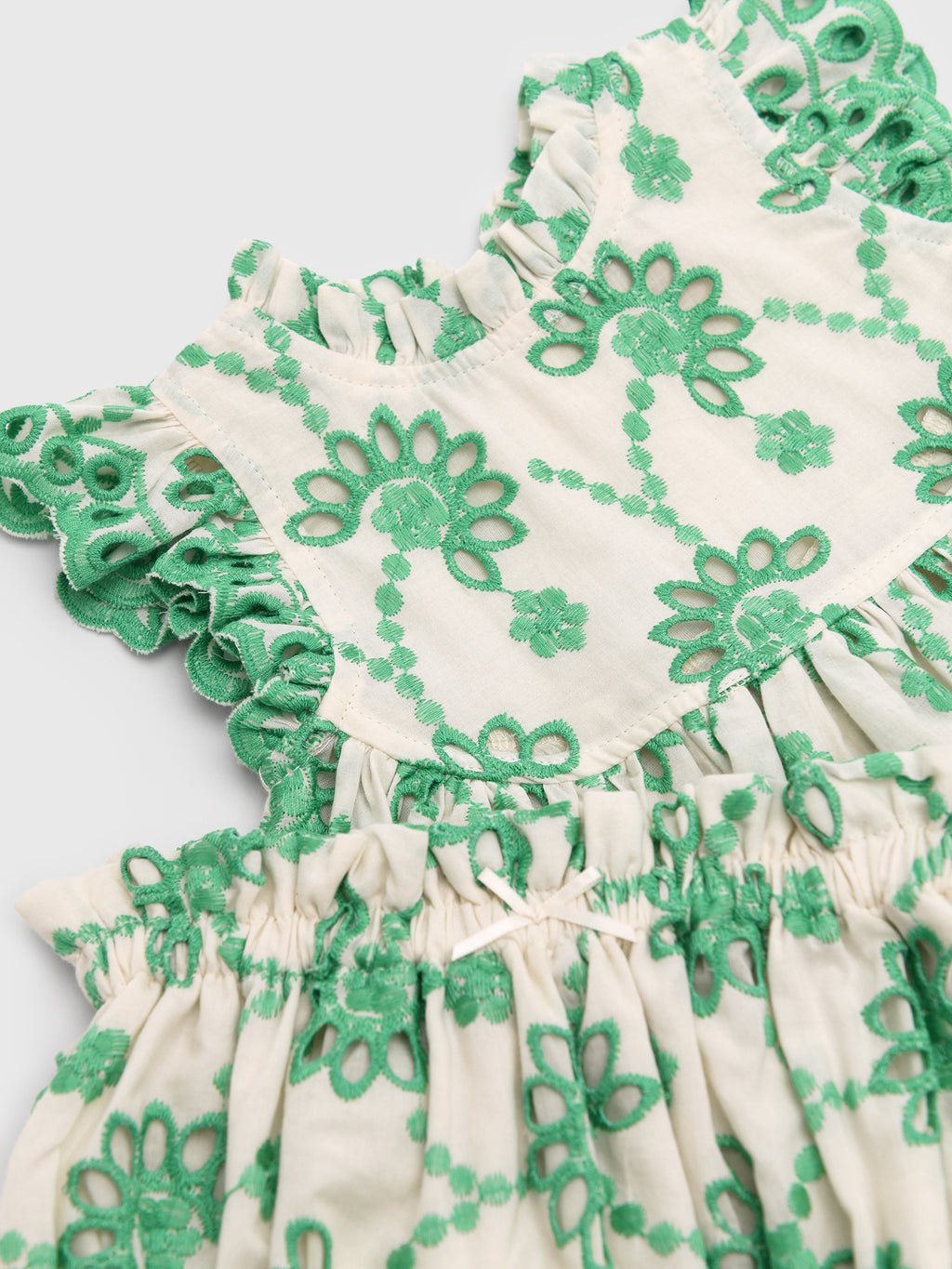 Pink Chicken Baby Girls' Cynthia Dress Set - Saint Bernard