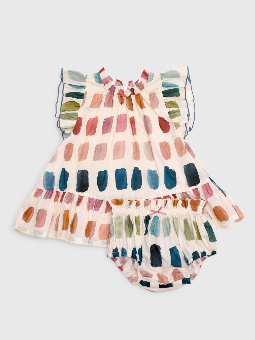 Pink Chicken Baby Girls' Harper Dress Set - Saint Bernard