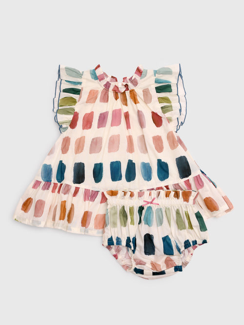 Pink Chicken Baby Girls' Harper Dress Set