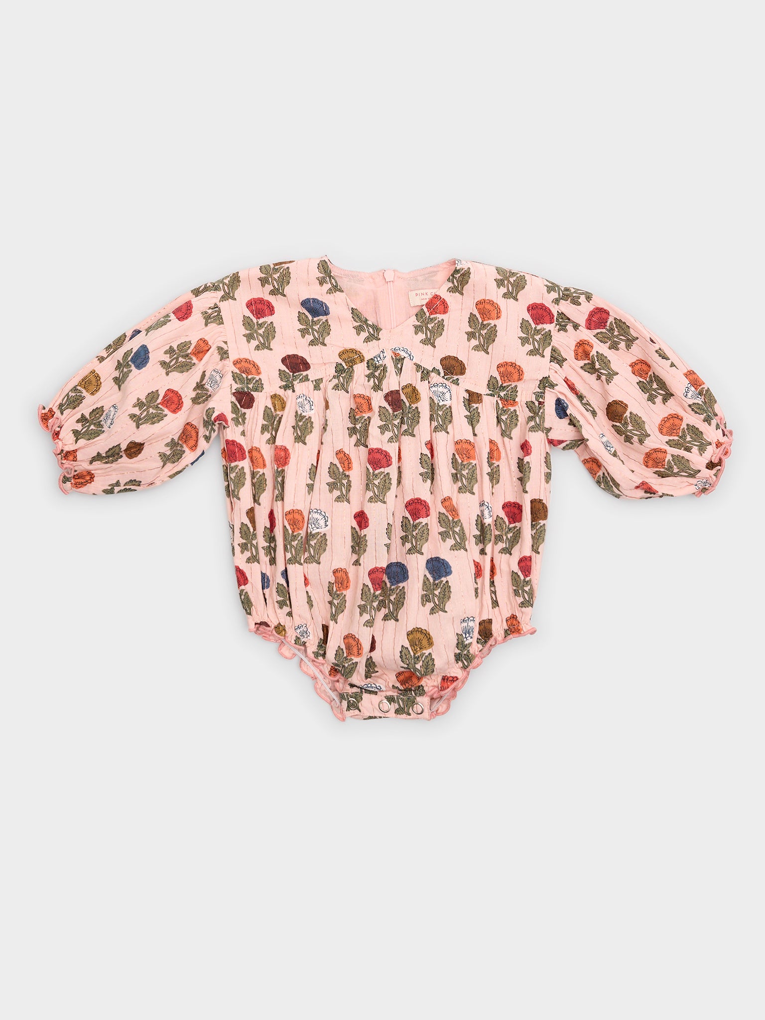 Pink Chicken Baby Girls' Wynne Bubble - Saint Bernard