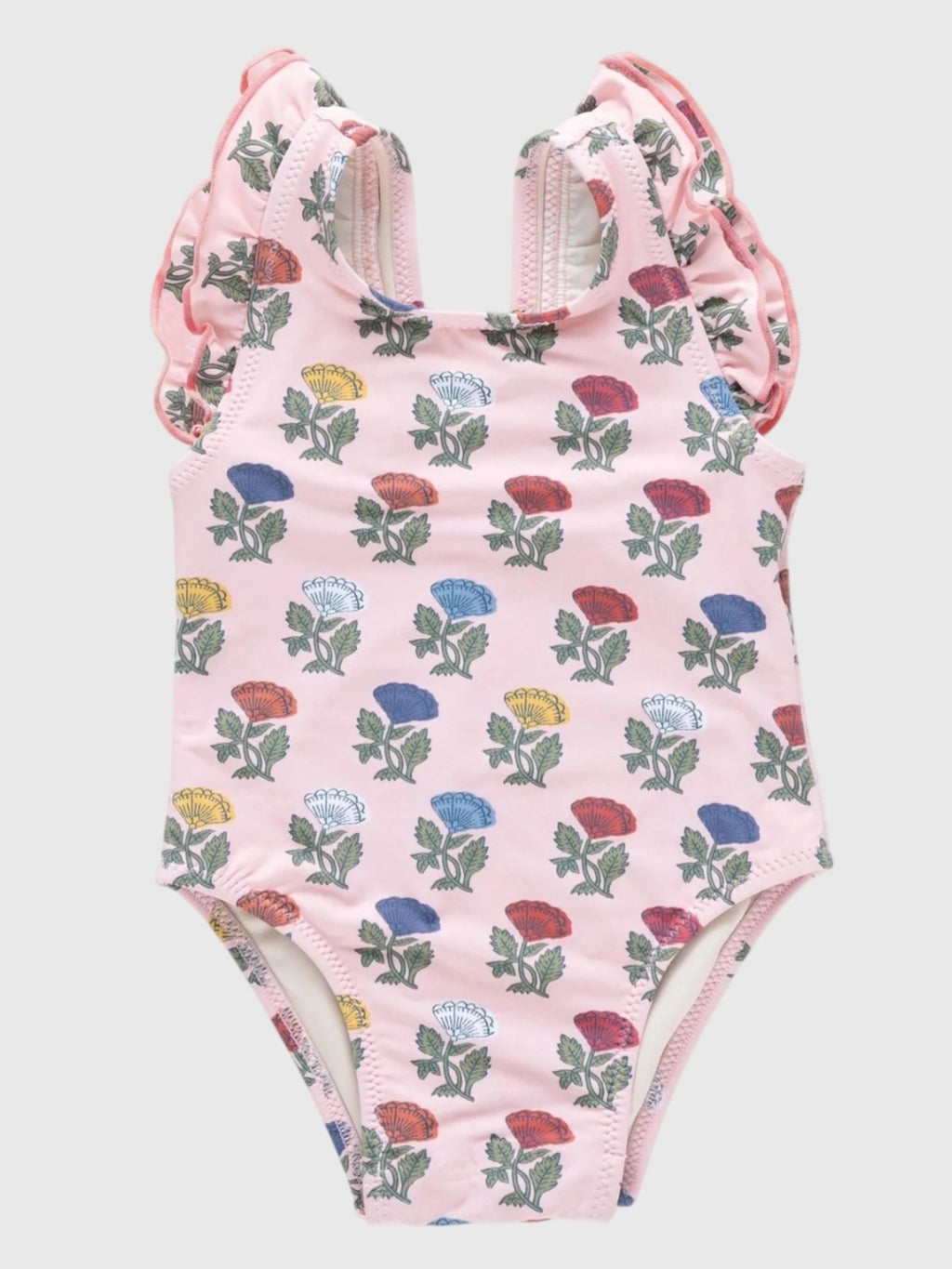 Pink Chicken Baby Girls' Liv One-Piece Swimsuit - Saint Bernard