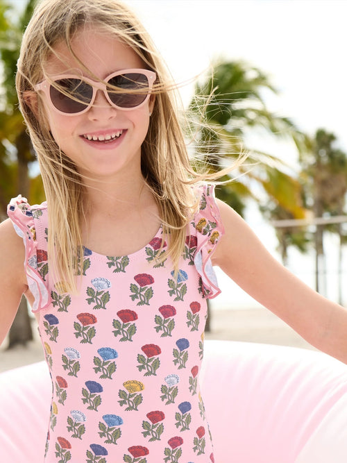 Pink Chicken Girls' Liv One-Piece Swimsuit