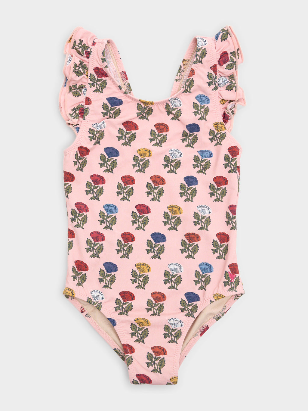 Pink Chicken Girls' Liv One-Piece Swimsuit - Saint Bernard