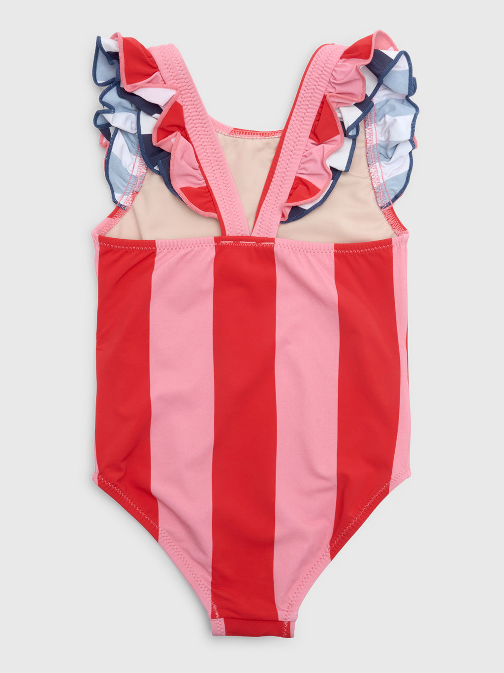 Pink Chicken Girls' Liv One-Piece Swimsuit - Saint Bernard