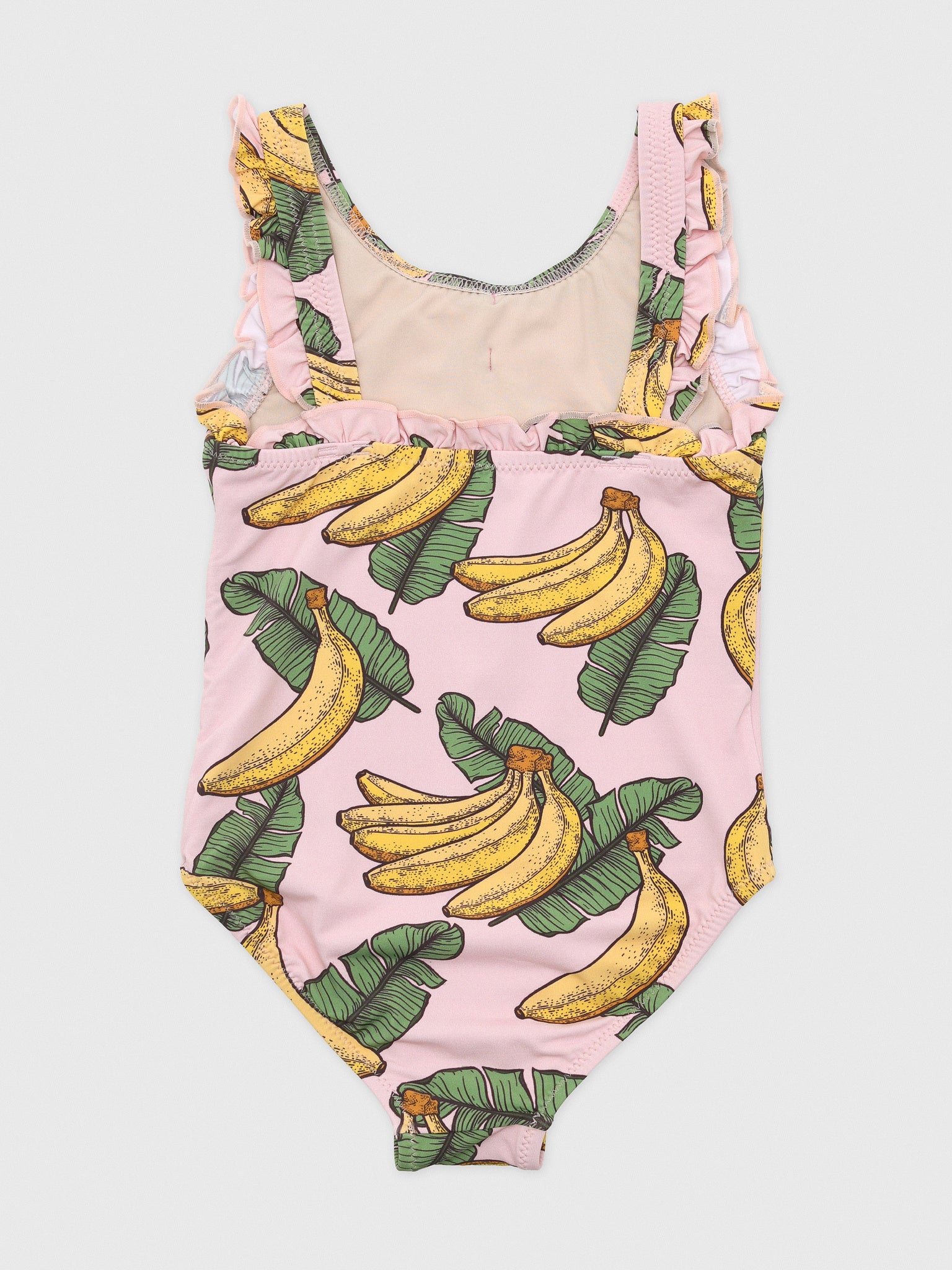 Pink Chicken Girls' Sylvie Bow One-Piece Swimsuit - Saint Bernard
