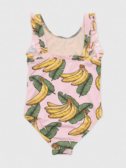 Pink Chicken Girls' Sylvie Bow One-Piece Swimsuit