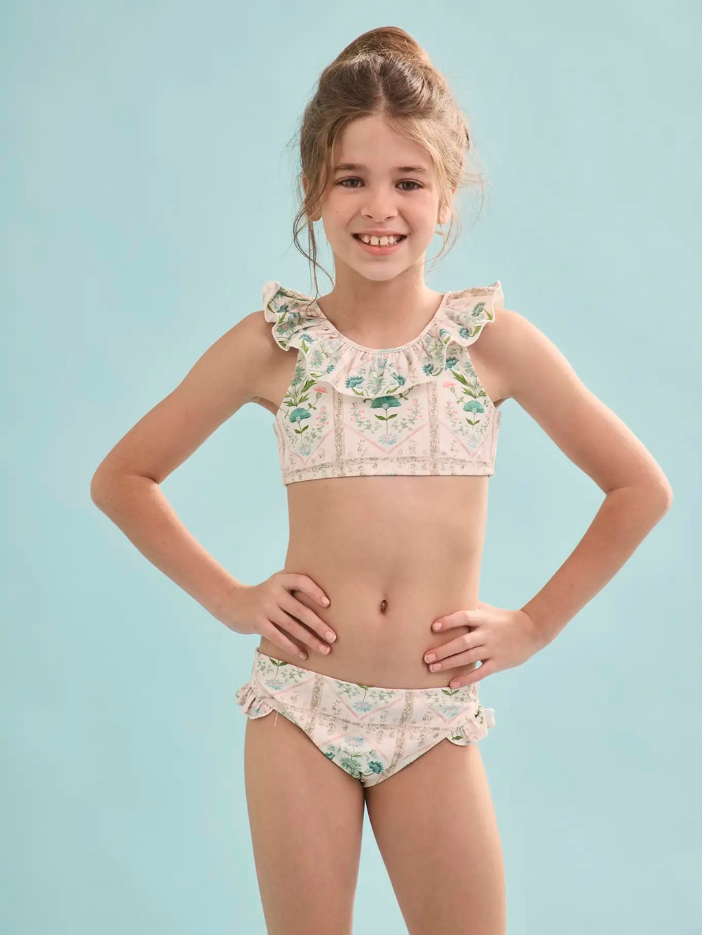 Hunter Bell Girls' Bikini Set - Saint Bernard