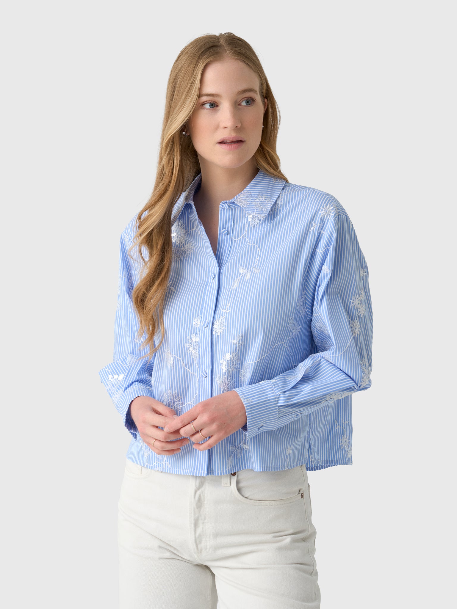 Hunter Bell Women's Hudson Shirt - Saint Bernard