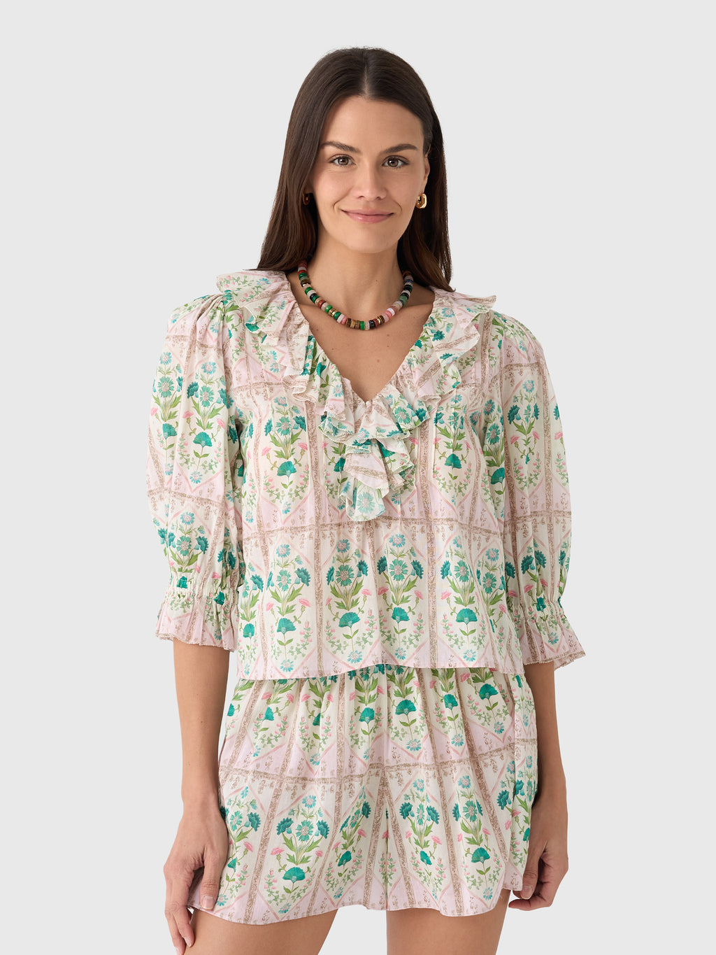 Hunter Bell Women's Imogen Blouse - Saint Bernard