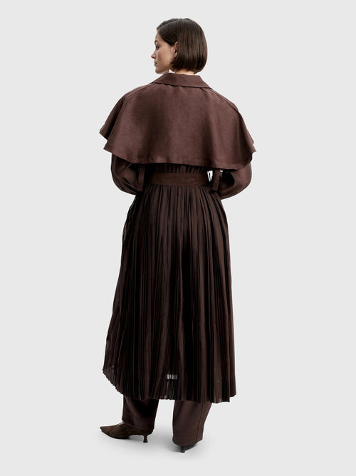 AJE Women's Whisper Trench Coat - Saint Bernard