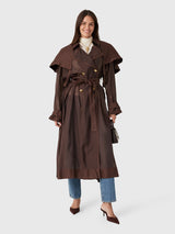 AJE Women's Whisper Trench Coat