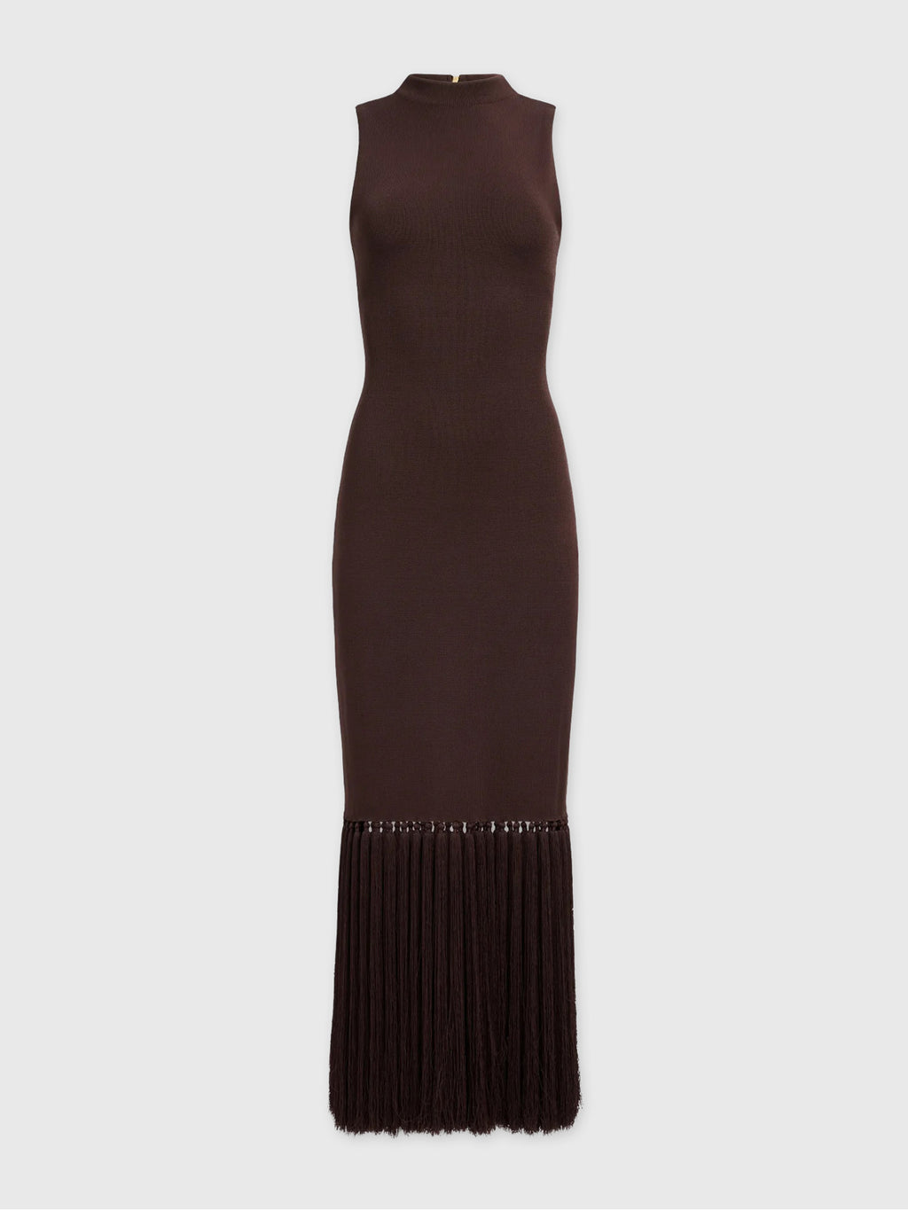 AJE Women's Sofina Knit Tassel Midi Dress