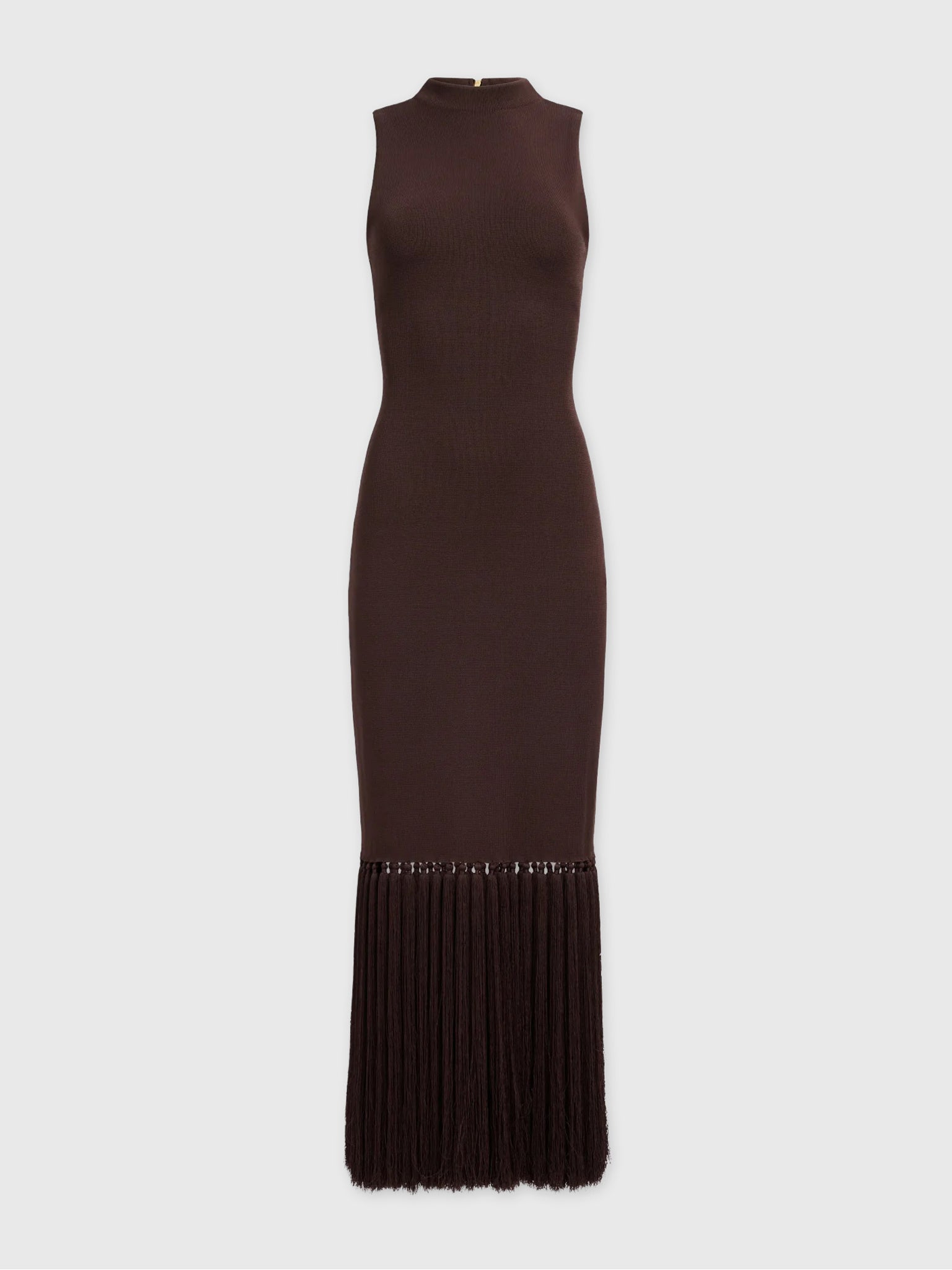 AJE Women's Sofina Knit Tassel Midi Dress