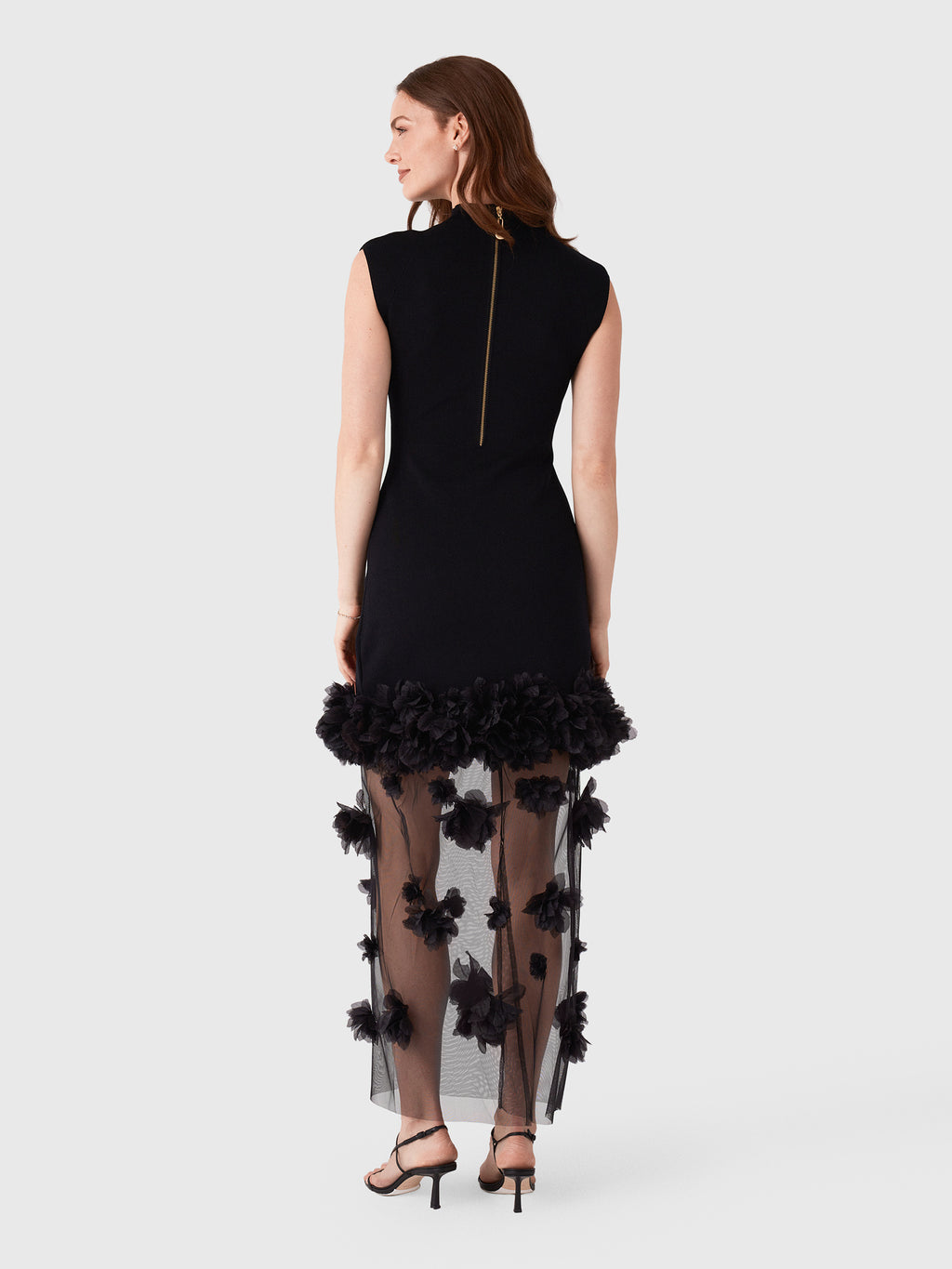 AJE Women's Fleura Knit Midi Dress - Saint Bernard