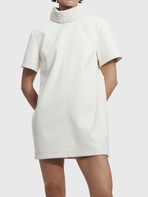 AJE Women's Mossan Mini Dress - Saint Bernard