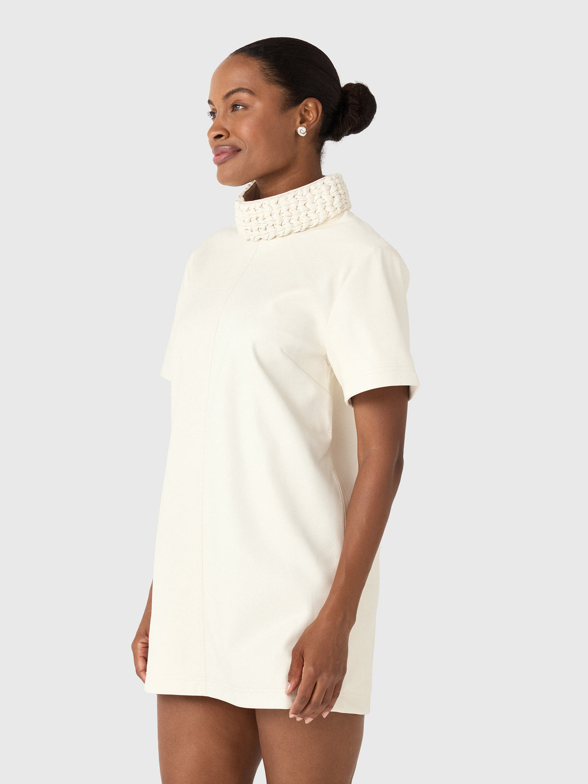 AJE Women's Mossan Mini Dress - Saint Bernard