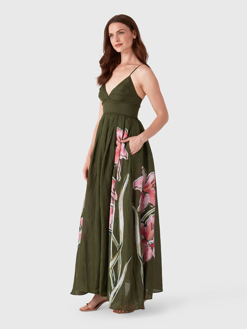AJE Women's Ilma Maxi Dress - Saint Bernard