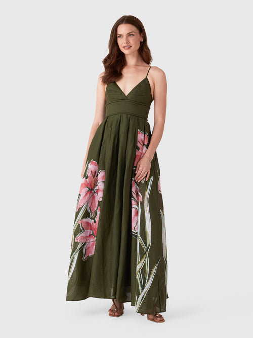 AJE Women's Ilma Maxi Dress - Saint Bernard