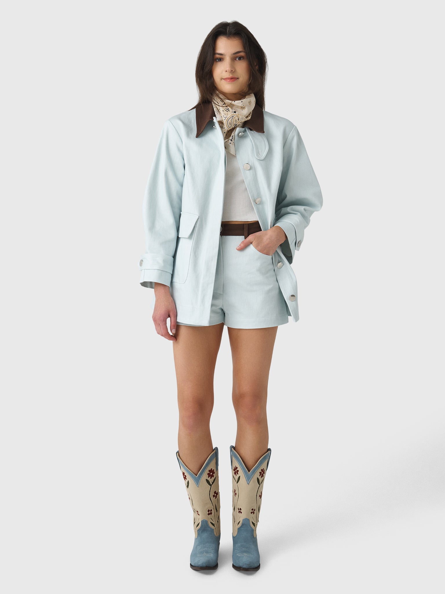 Matthew Bruch Women's Cargo Barn Jacket - Saint Bernard