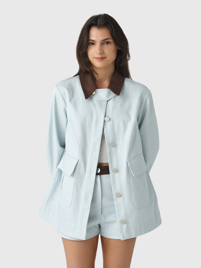 Matthew Bruch Women's Cargo Barn Jacket - Saint Bernard
