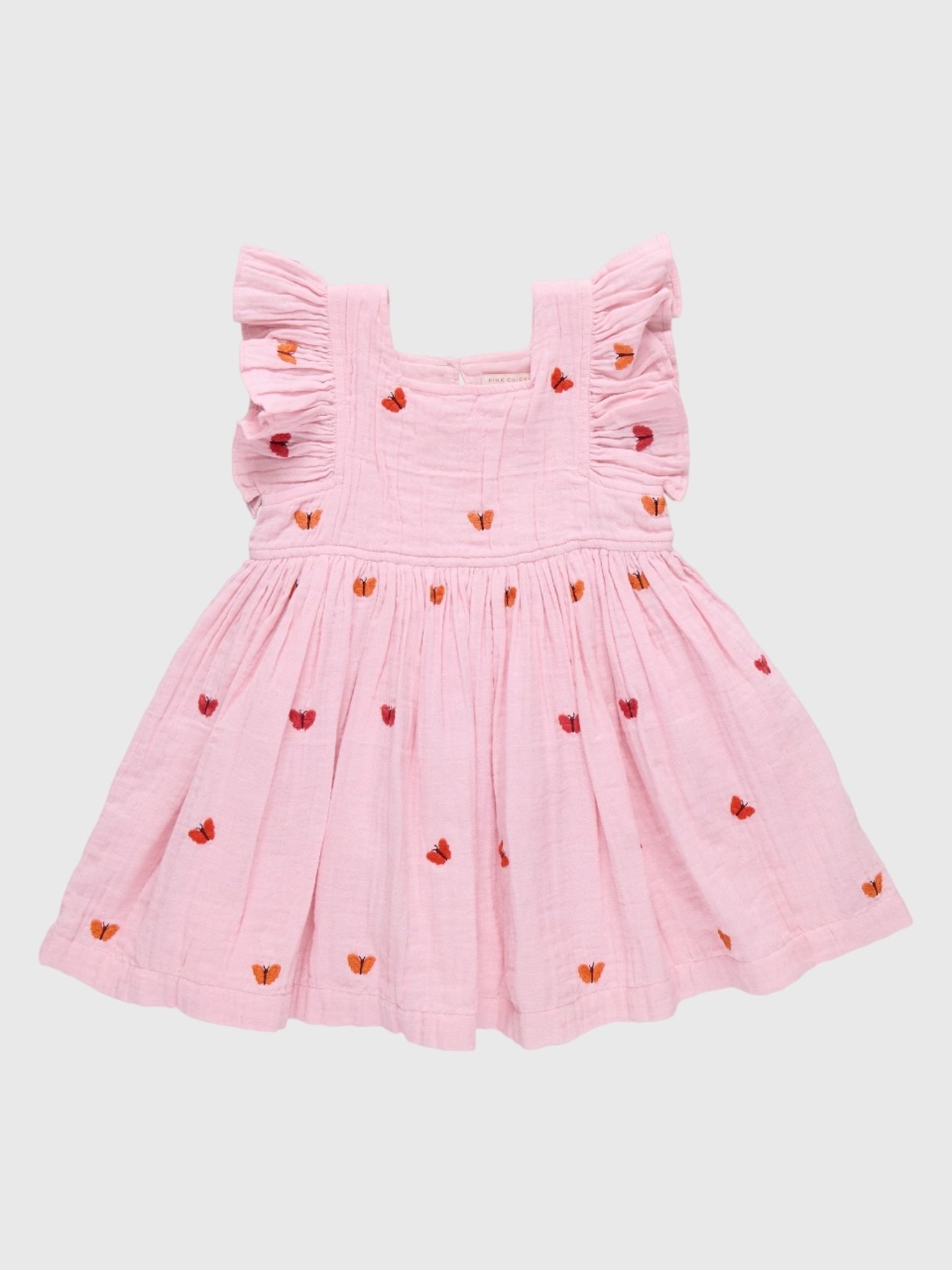 Pink Chicken Girls' Elsie Dress - Saint Bernard