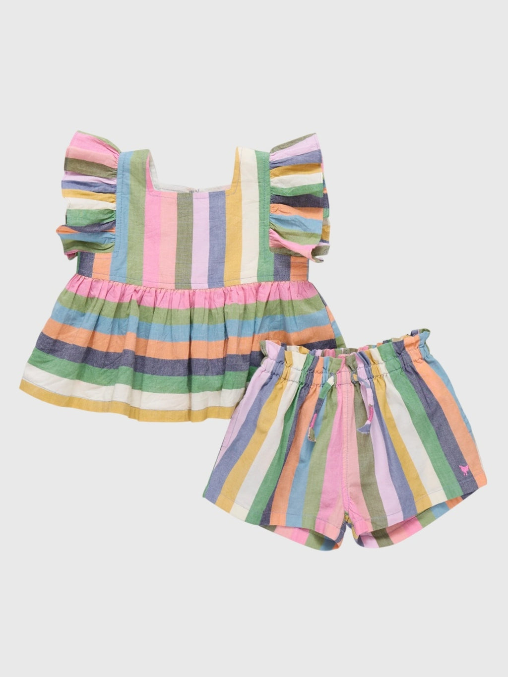 Pink Chicken Baby Girls' Elsie 2-Piece Set - Saint Bernard