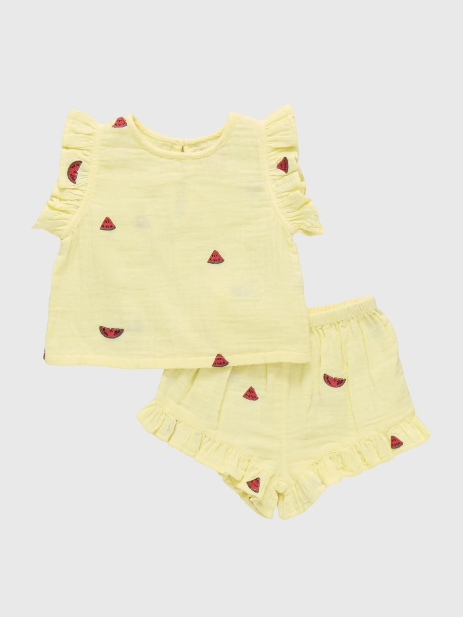 Pink Chicken Baby Girls' Roey Set - Saint Bernard