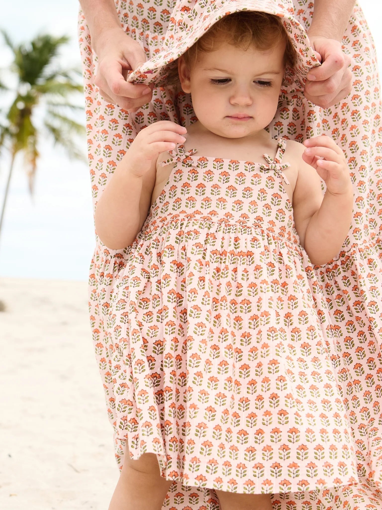 Pink Chicken Baby Girls' Tia Dress Set - Saint Bernard